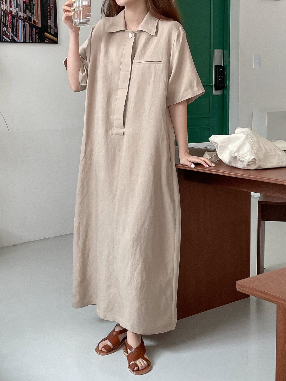 Bayou Linen Dress