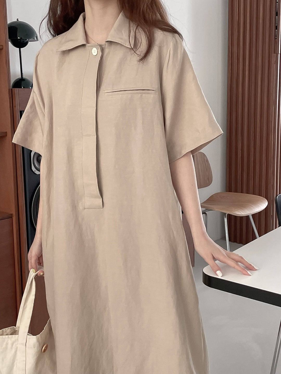 Bayou Linen Dress