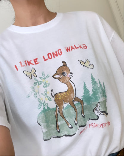 Long Walk Animation Graphic T-shirt