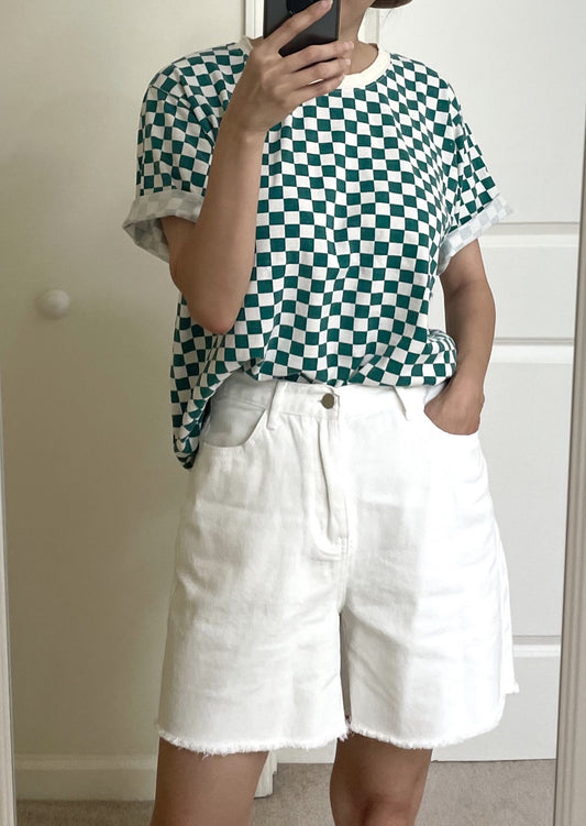 Cut off Twill shorts