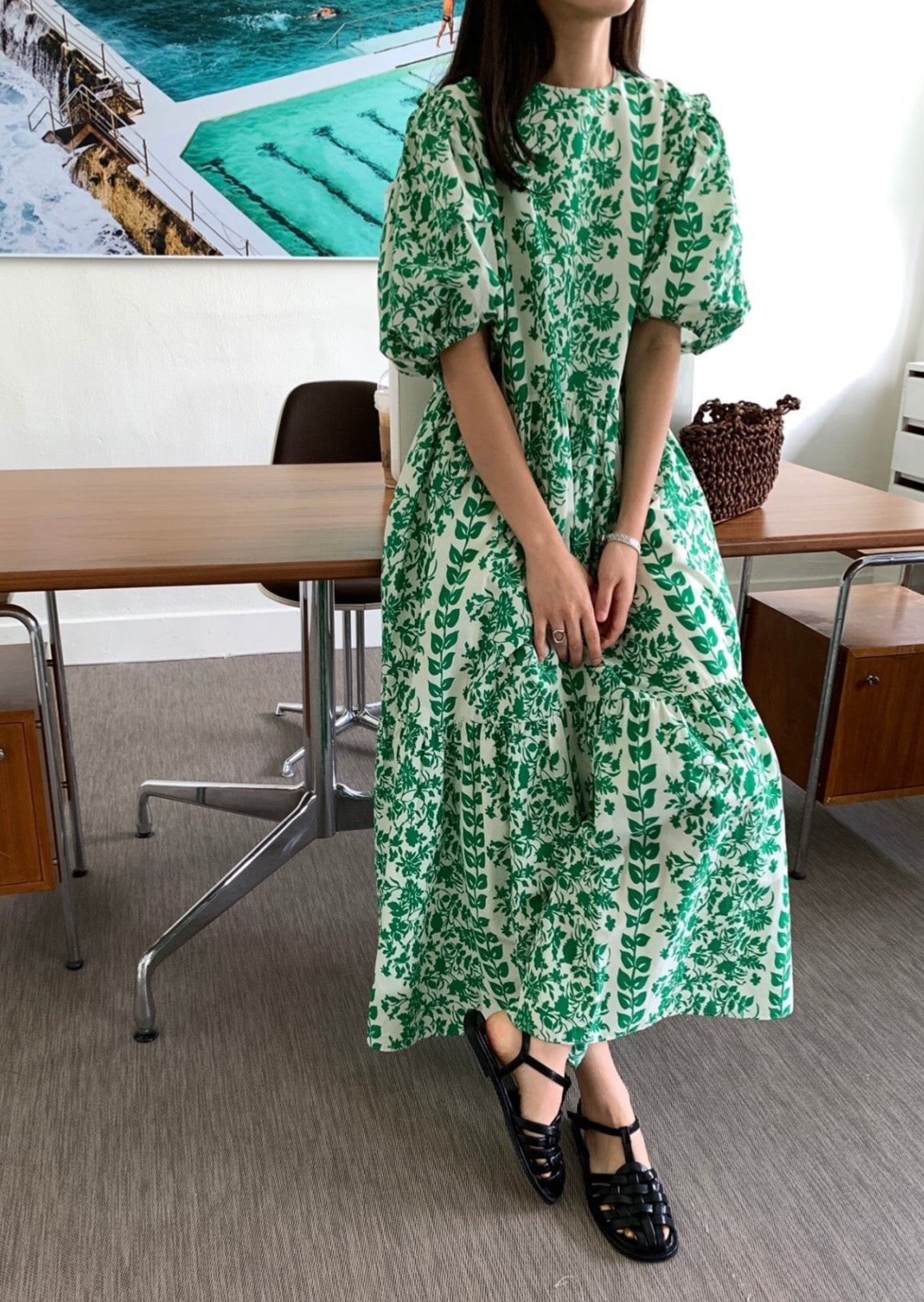 Hana Printed Maxi Dress - In stock now!