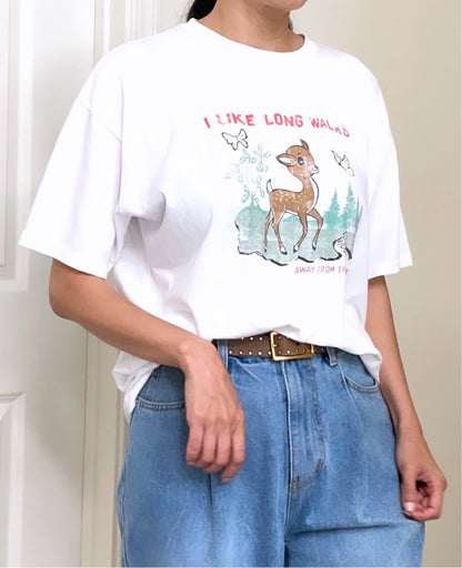 Long Walk Animation Graphic T-shirt