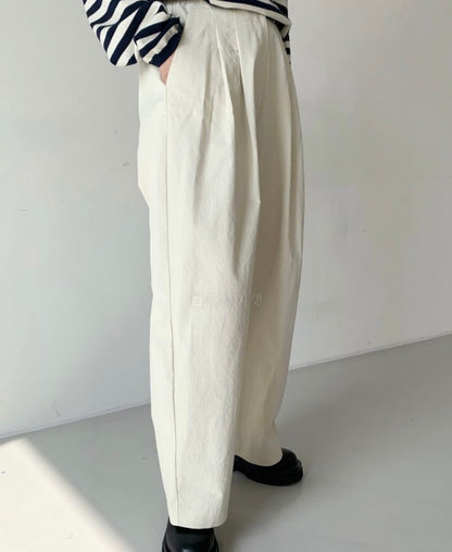 Lori Pleat Front Wide Pants