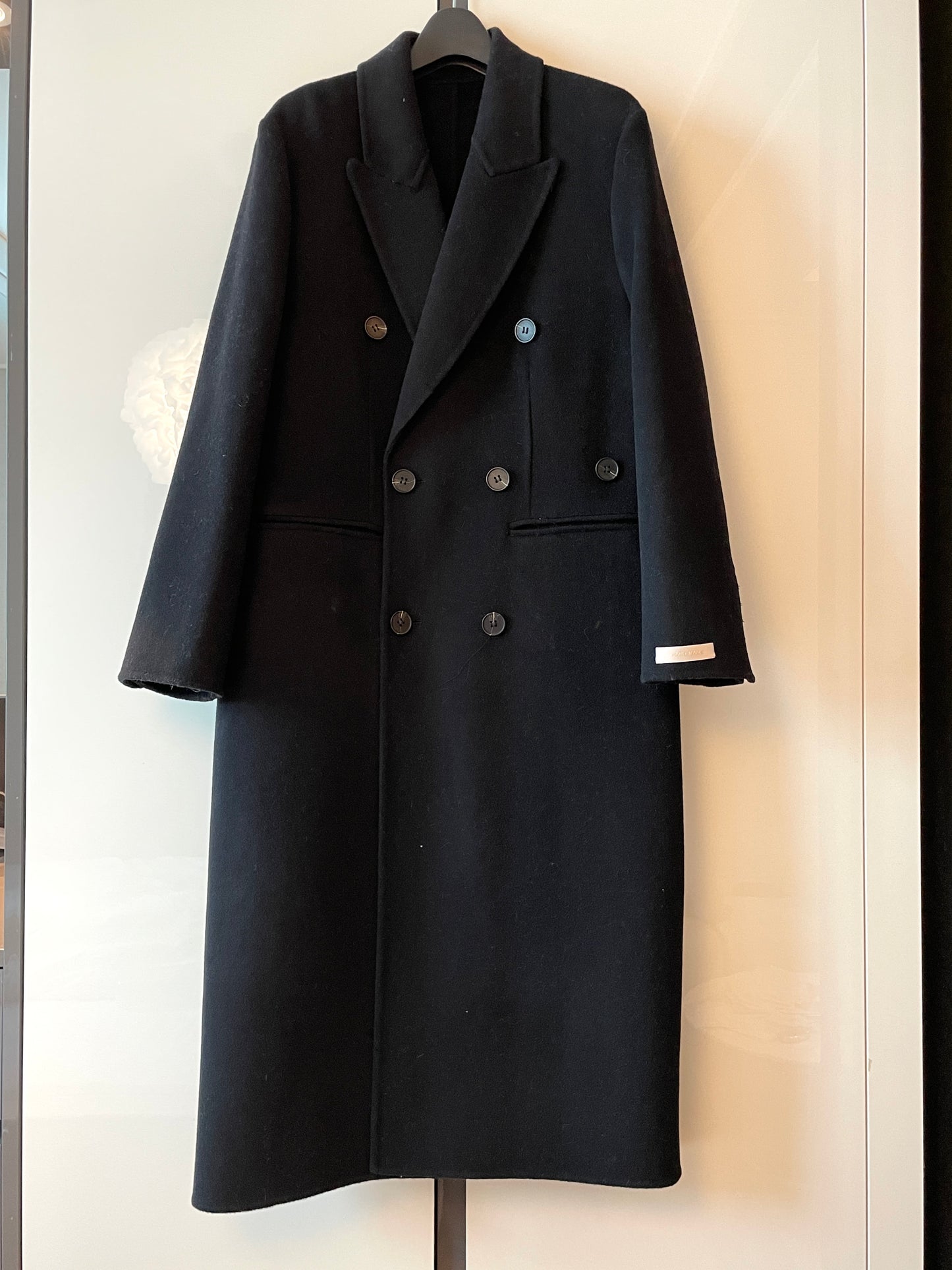 Handmade Double Wrap Maxi Coat - Wool version