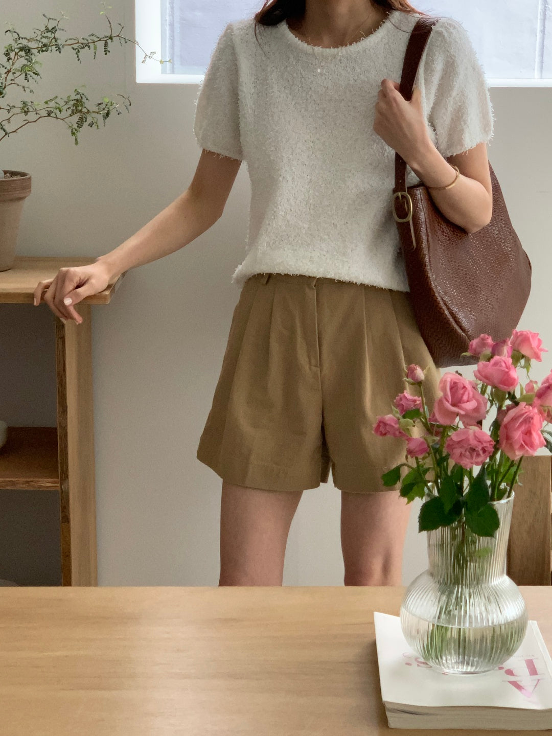High Summer Cotton Twill Shorts -4” Inseam