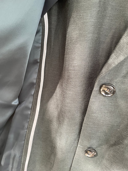 Abi + Ari Black Label Linen Blazer