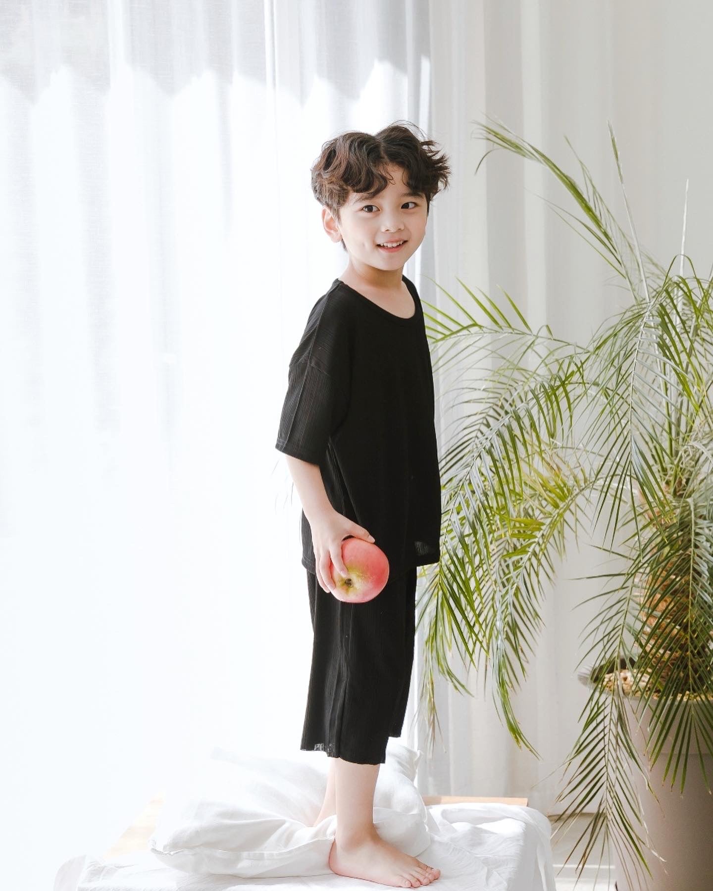 Bae Pleated Jersey Lounge set - Jr. size only