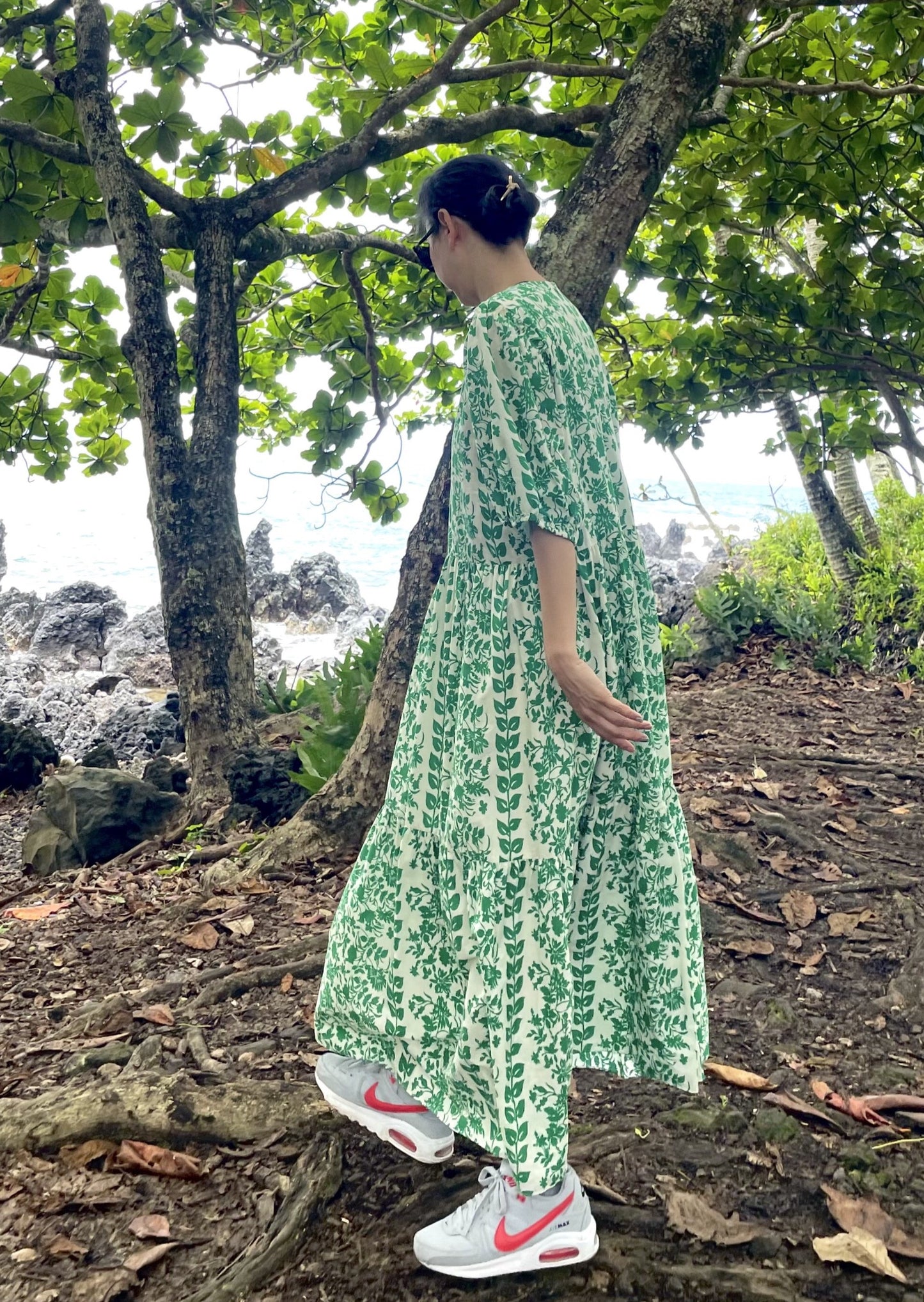 Hana Printed Maxi Dress - In stock now!