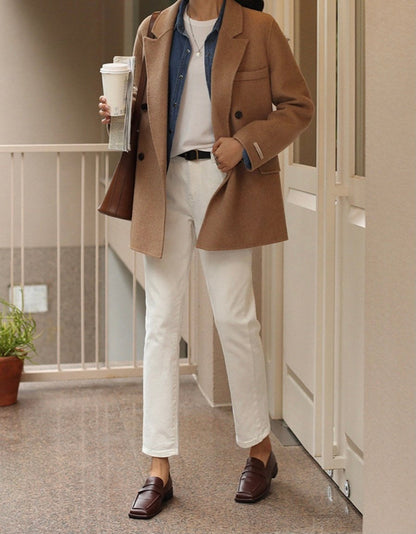Jia Wool Handmade Blazer Coat