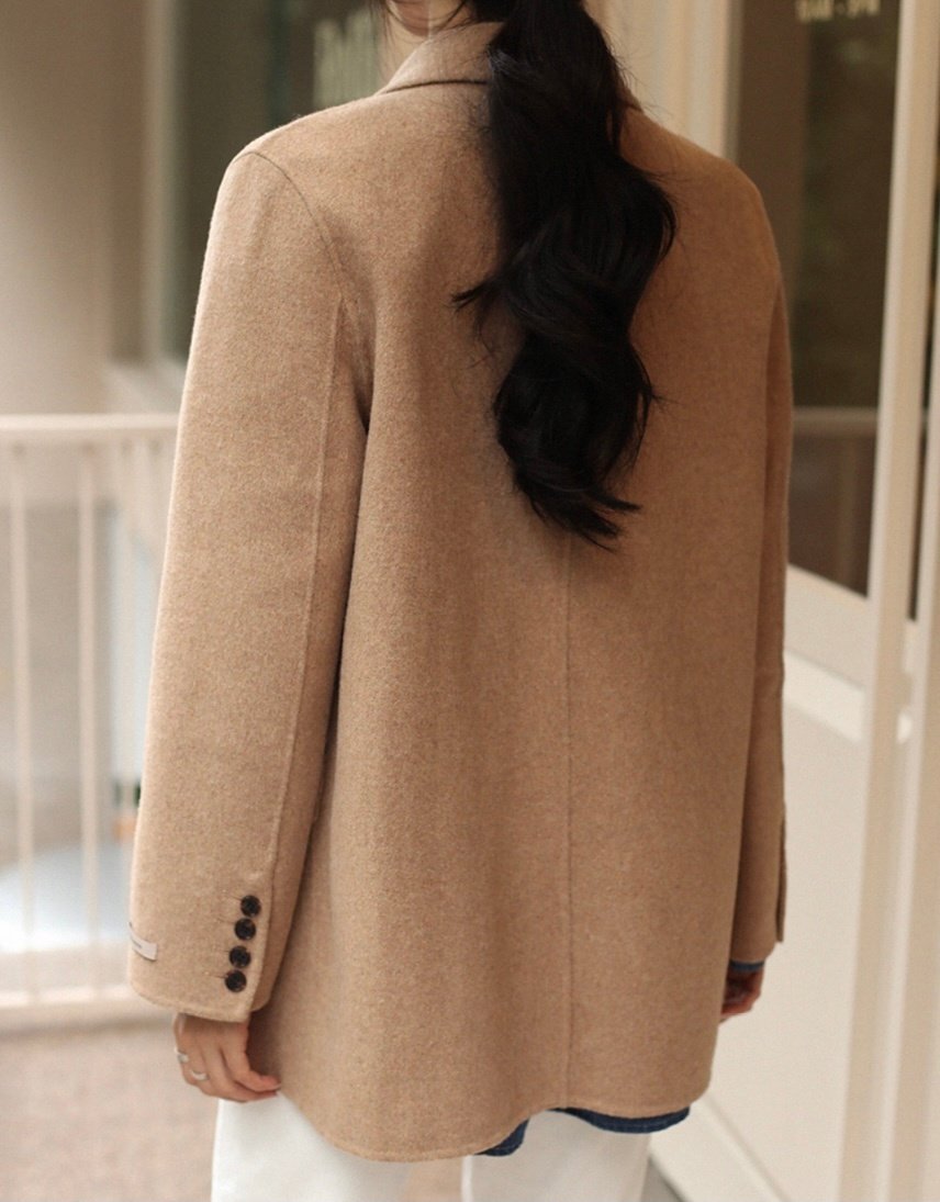 Jia Wool Handmade Blazer Coat