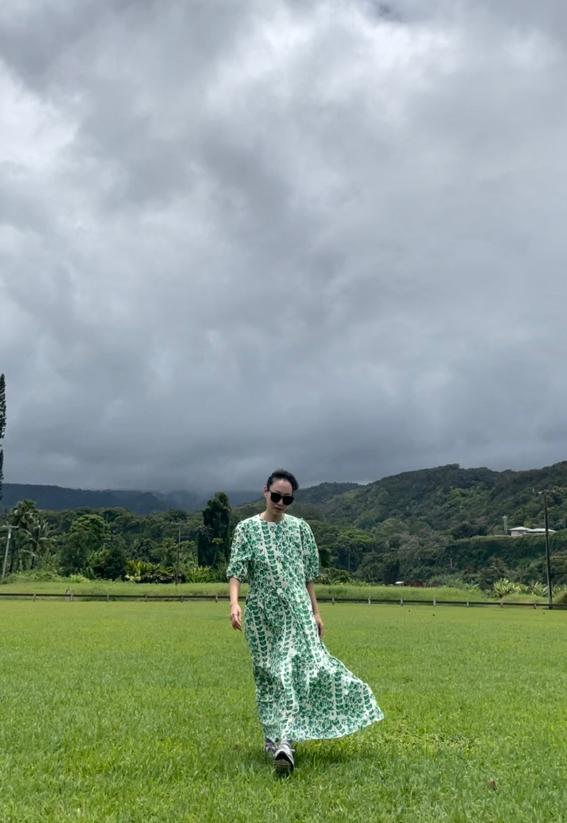 Hana Printed Maxi Dress - In stock now!