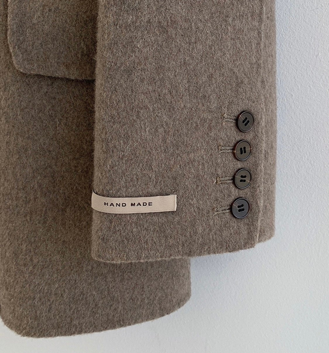 Jia Wool Handmade Blazer Coat