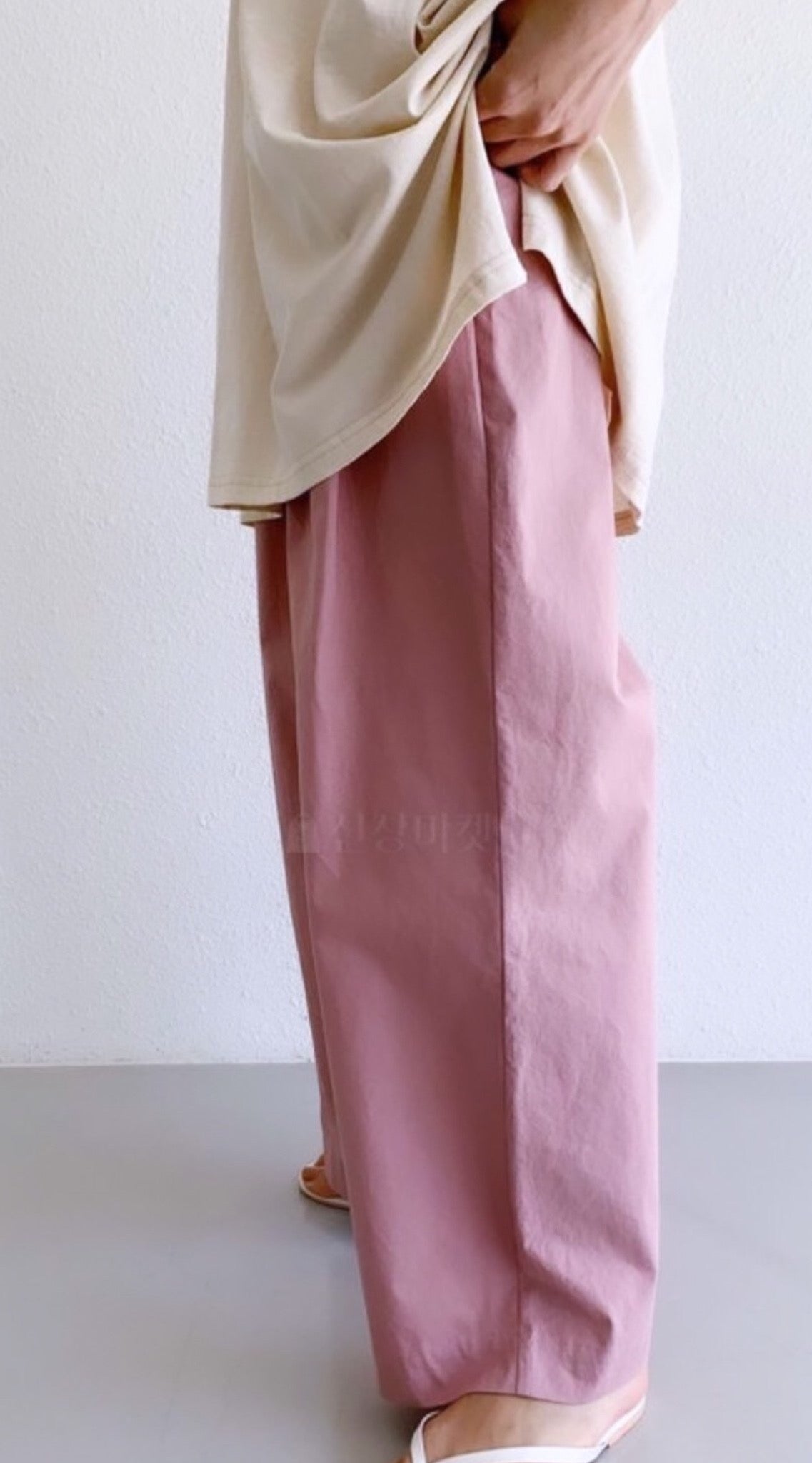 Lori Pleat Front Wide Pants