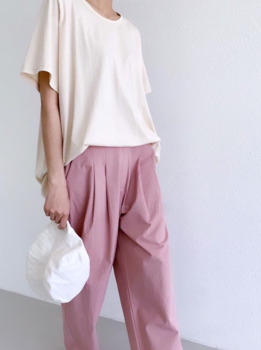 Lori Pleat Front Wide Pants