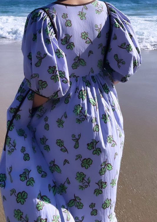 Cecille Maxi Wrap Dress