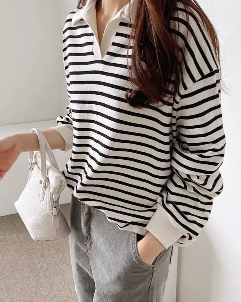 Johnny Collar Polo Jumper