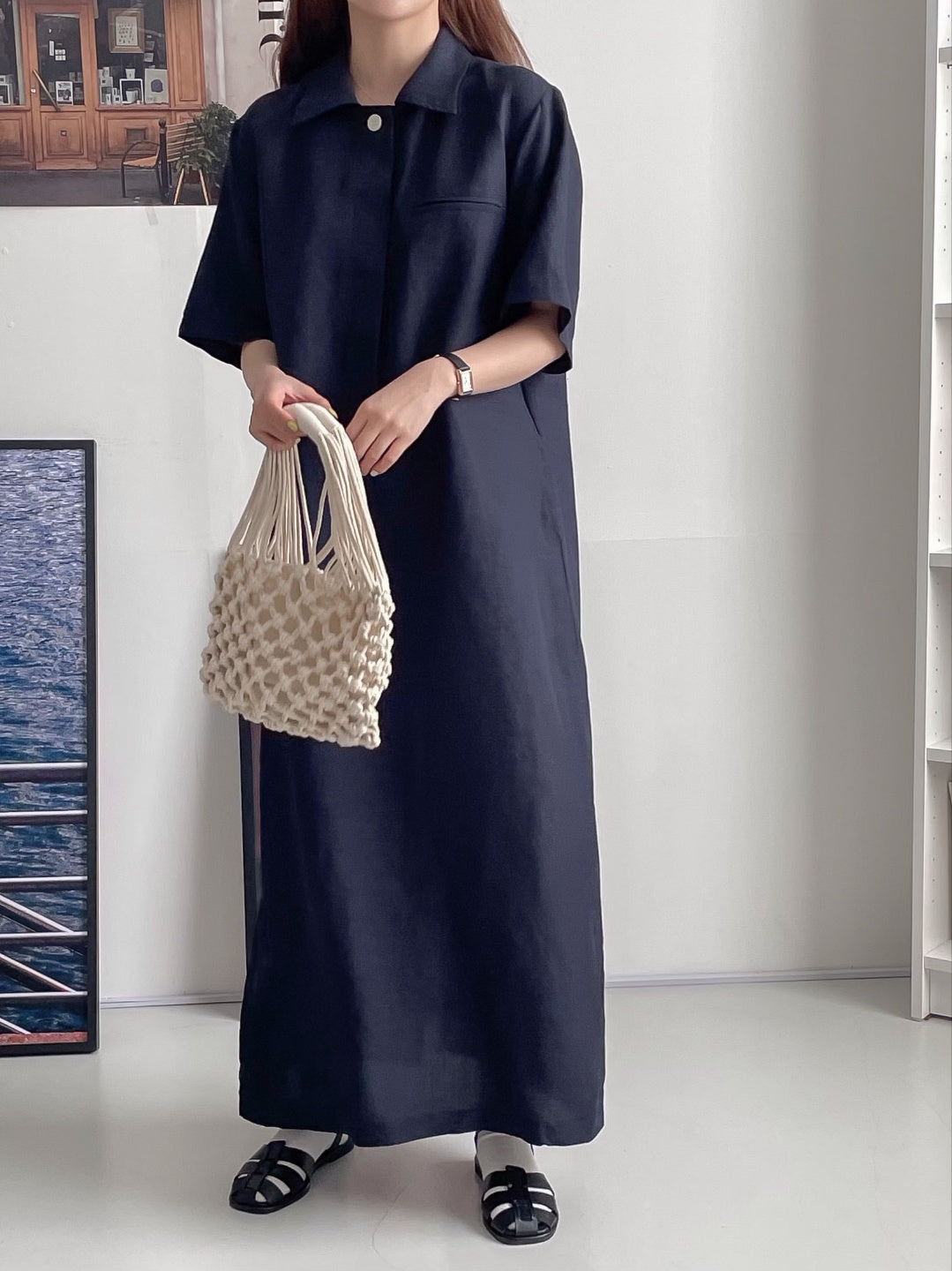 Bayou Linen Dress