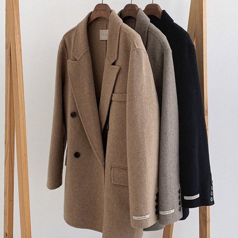 Jia Wool Handmade Blazer Coat