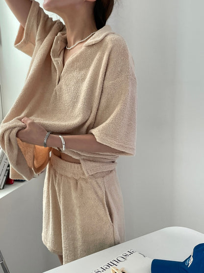 Long Loop Terry Matching Set
