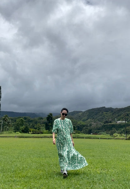 Hana Printed Maxi Dress