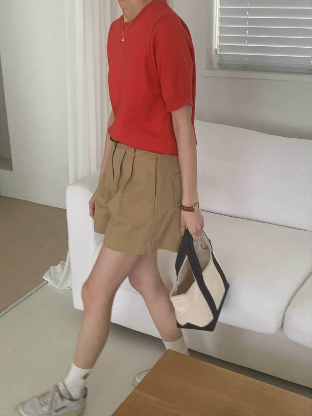 High Summer Cotton Twill Shorts -4” Inseam