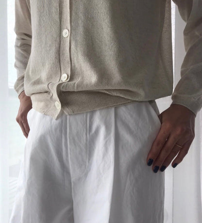Jane Linen Knit Cardigan - Limited