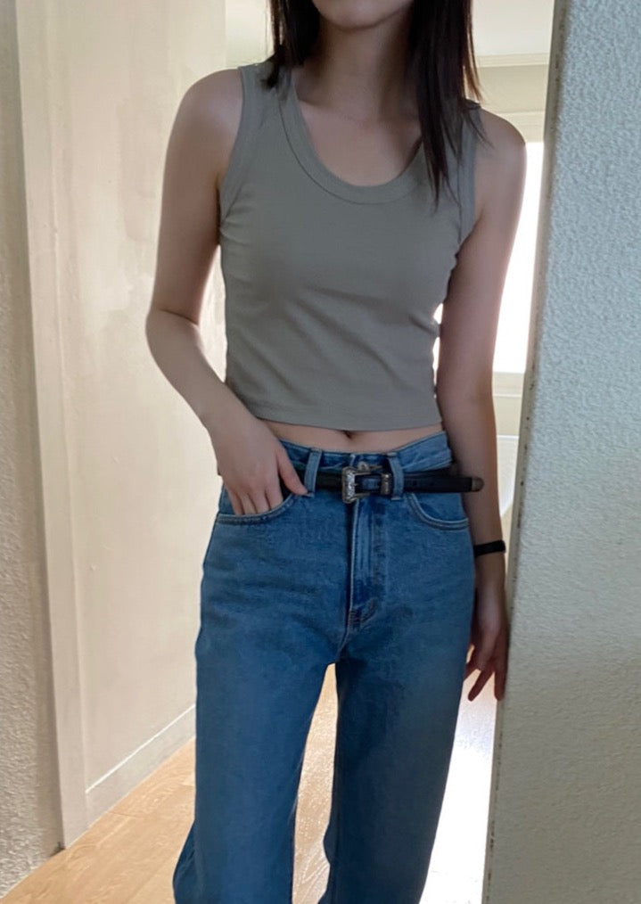 Dover Tank Top - 1 left in Navy
